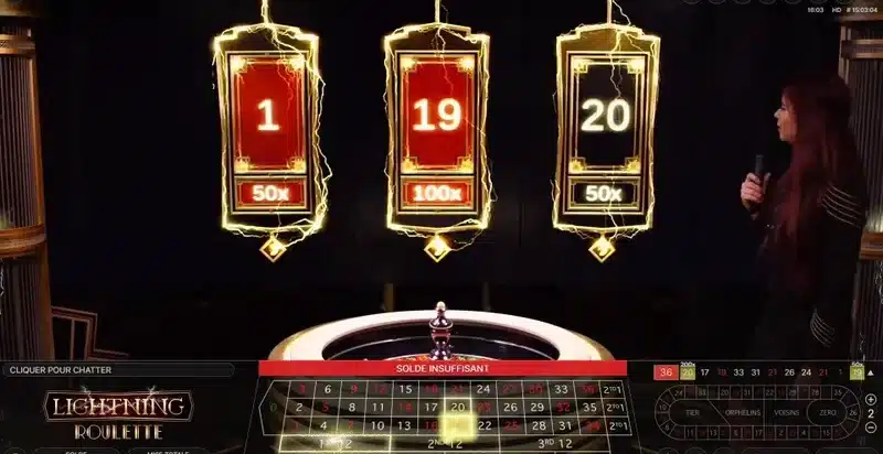 Lightning Roulette Evolution Gaming