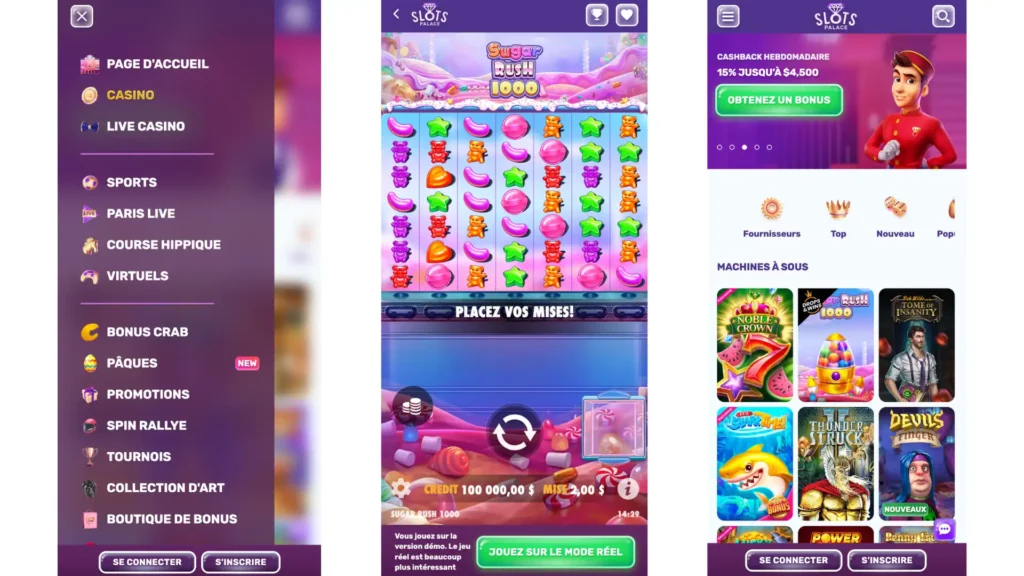 slots palace mobile