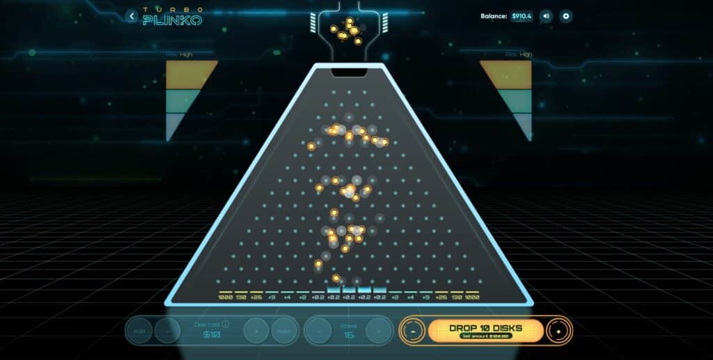 gameplay turbo plinko