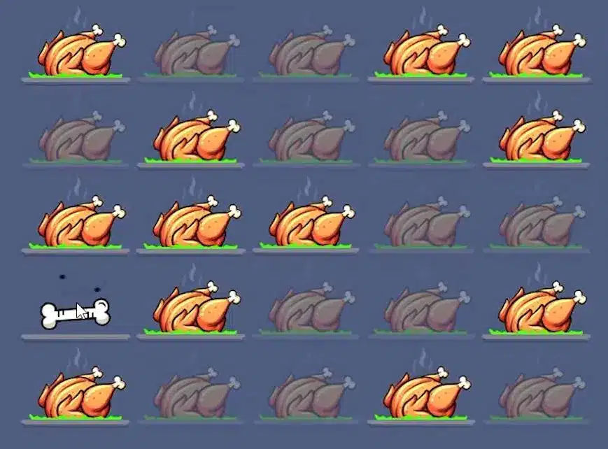 gains jeu du poulet