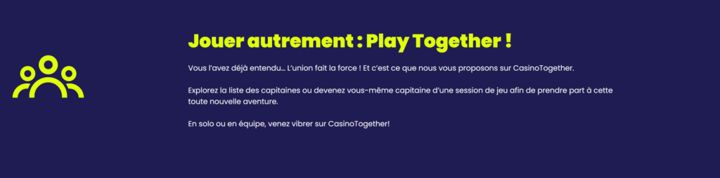 jouer autrement casino together