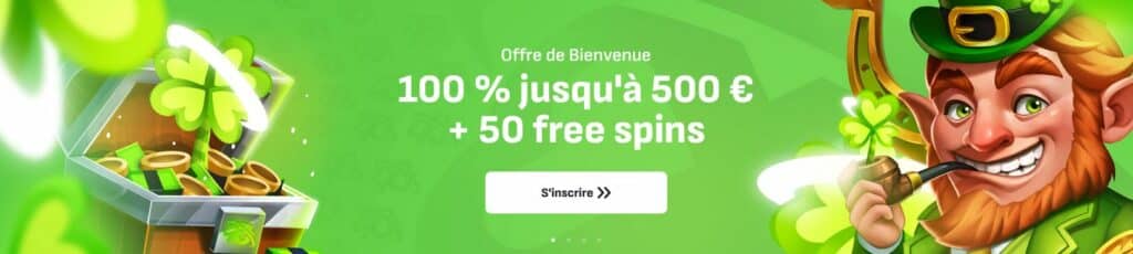 clover spin bonus bienvenue