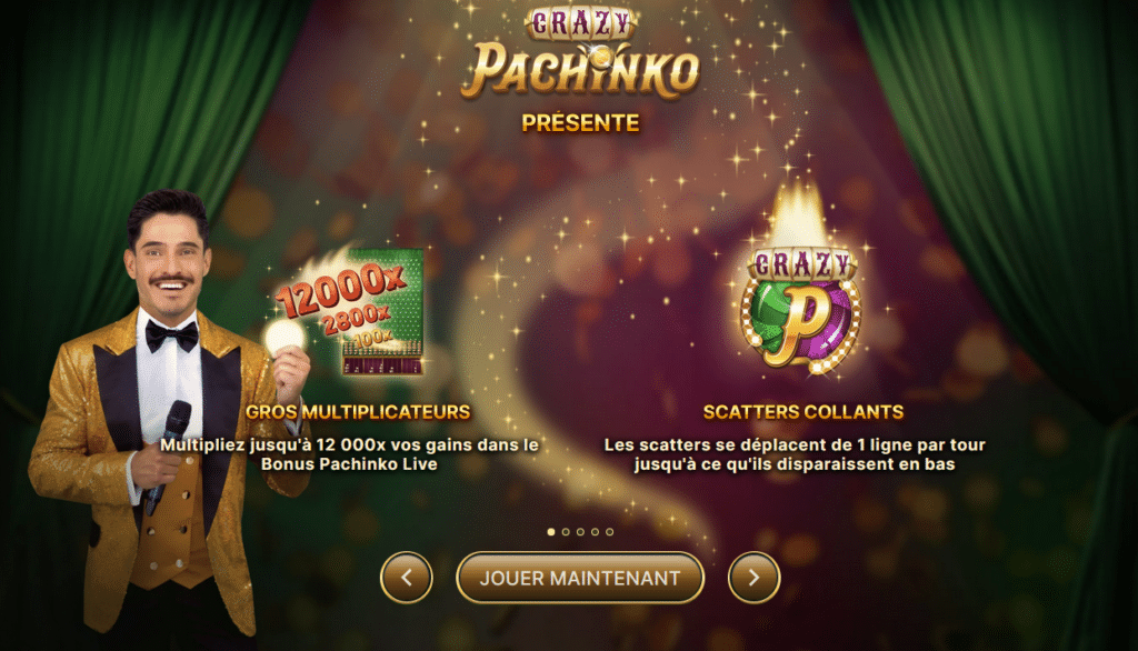 jeu crazy pachinko