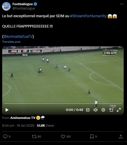 tweet sdm foot