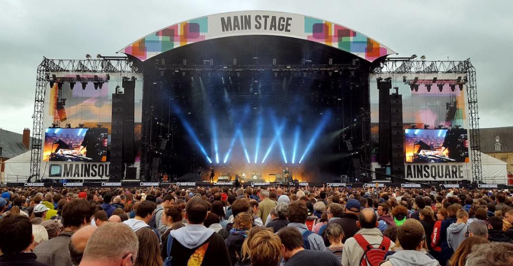 Le Main Square est considéré comme l'un des festivals les plus animés de France.