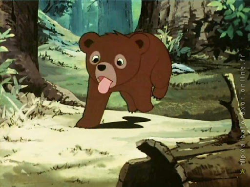 Bouba, le petit ourson.
