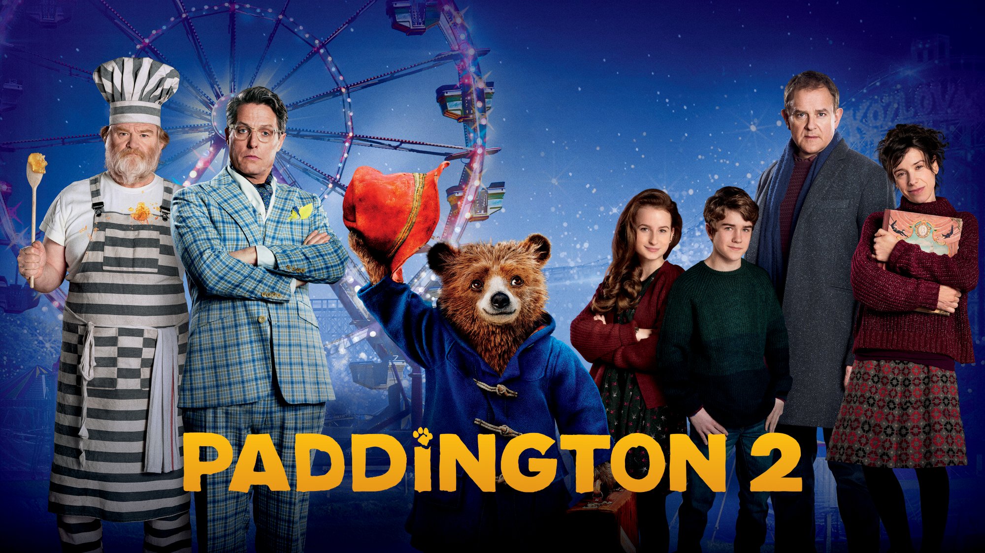 Paddington 2 relate les aventures de notre ourson préféré dans les quartiers de Londres.