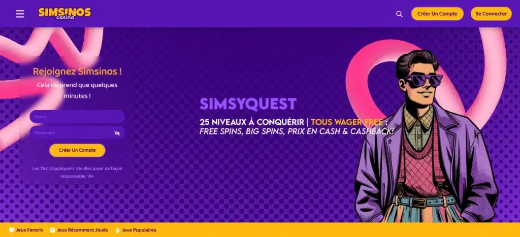Simsinos homepage 